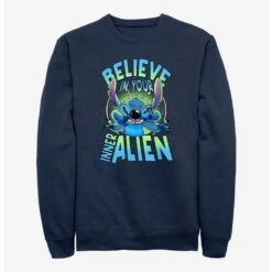 Cheap ⌛ Disney Lilo & Stitch Inner Alien Sweatshirt 🥰