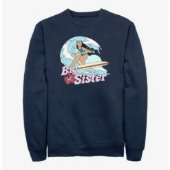 Promo 👏 Disney Lilo & Stitch Big Sister Nani Sweatshirt 🎁