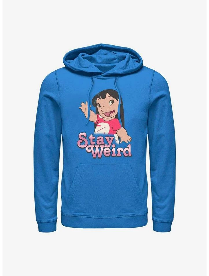 Brand new ๐ฏ Disney Lilo & Stitch Stay Weird Lilo Hoodie ๐