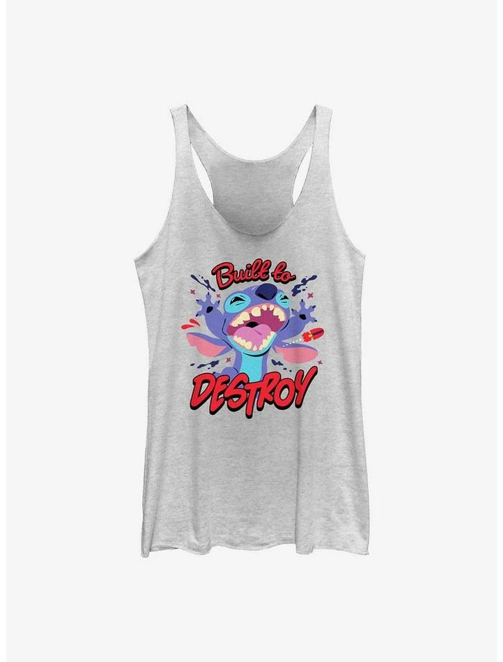 Best deal 🔥 Disney Lilo & Stitch Built To Destroy 👧 Girls Tank 🤩