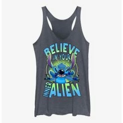 Buy 🥰 Disney Lilo & Stitch Inner Alien 👧 Girls Tank 🔔