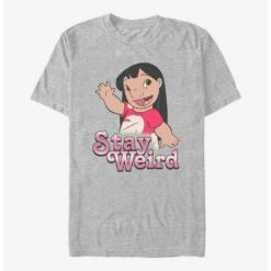 Best reviews of ⌛ Disney Lilo & Stitch Stay Weird Lilo T-Shirt ✨