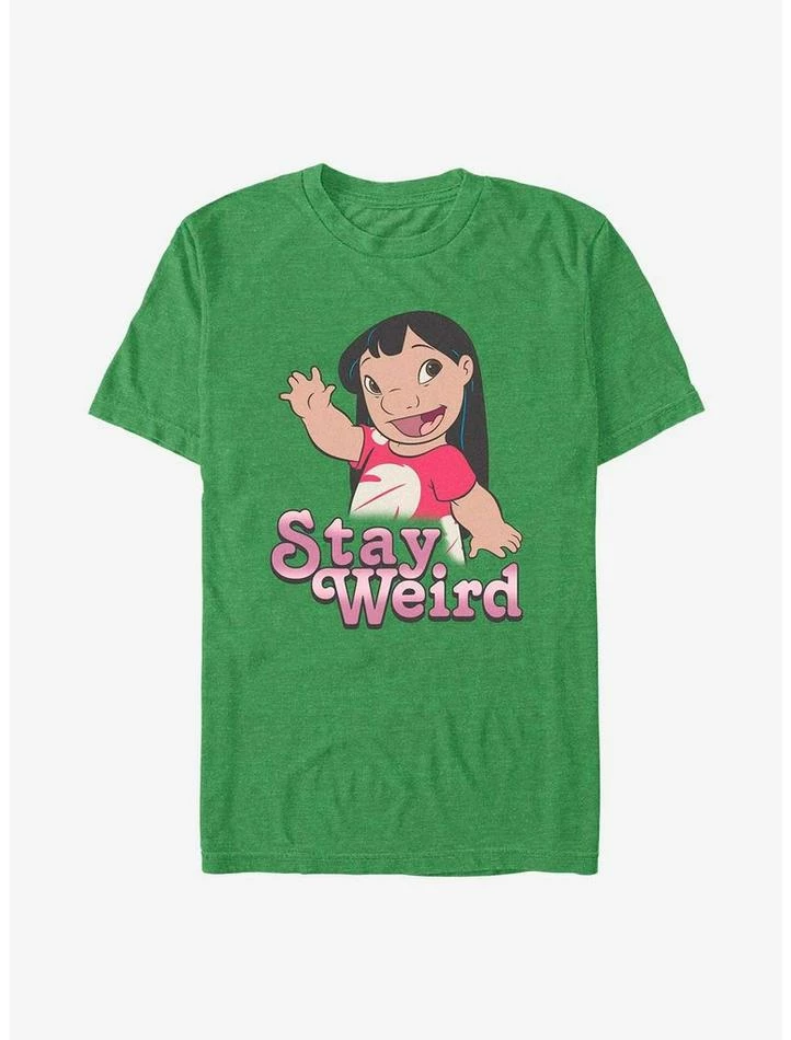 New ๐คฉ Disney Lilo & Stitch Stay Weird Lilo T-Shirt ๐