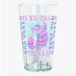 Flash Sale 🔥 Disney Alice in Wonderland Cheshire Mad Here Trip Tritan Cup 🛒