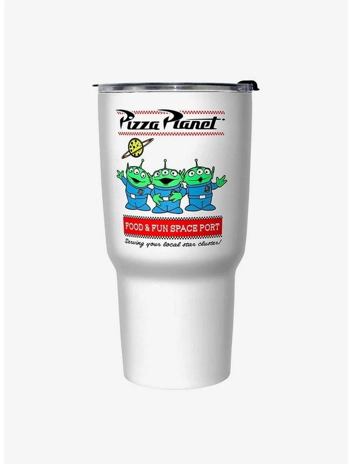 Deals 🤩 Disney Pixar Toy Story Pizza Planet Alien Travel Mug ⌛