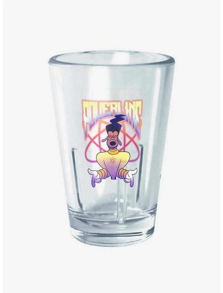 Coupon 🤩 Disney A Goofy Movie Powerline Jam Mini Glass 🎉