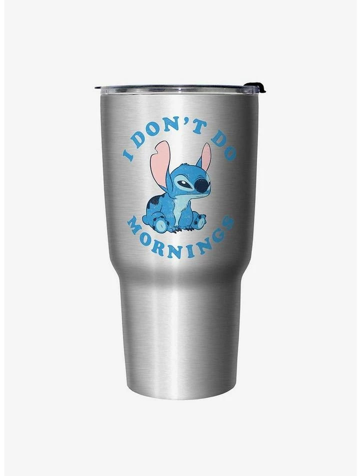 Buy 😀 Disney Lilo & Stitch No Mornings Travel Mug 🌟