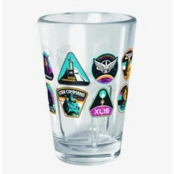 New 🧨 Disney Pixar Lightyear Icon Badges Mini Glass 🧨