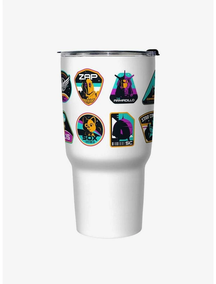 Cheap ๐ Disney Pixar Lightyear Icon Badges Travel Mug ๐