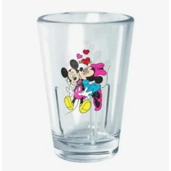 Best Sale 🎁 Disney Mickey Mouse Mickey Minnie Love Mini Glass 🔔