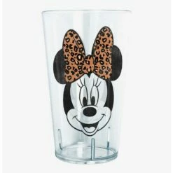 Discount ⌛ Disney Mickey Mouse Minnie Leopard Bow Tritan Cup 😀