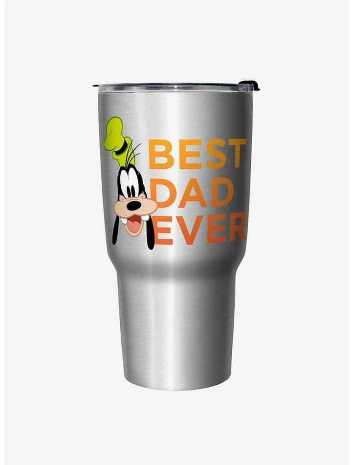 Budget 😀 Disney Mickey Mouse Goofy Best Dad Ever Travel Mug 🥰