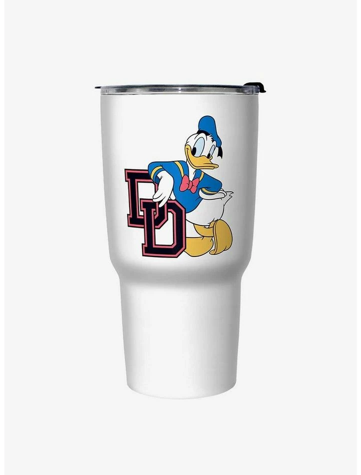 New ๐ Disney Mickey Mouse Donald Duck Travel Mug ๐ฏ