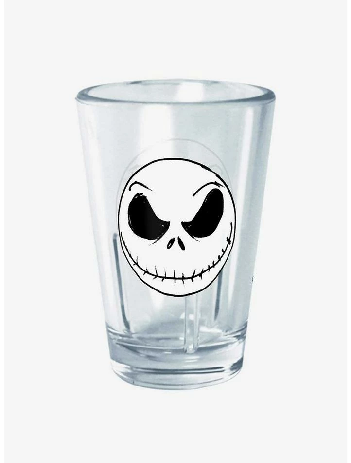 Cheap 🔥 Disney The Nightmare Before 🎁 Christmas Big Face Jack Mini Glass 🛒