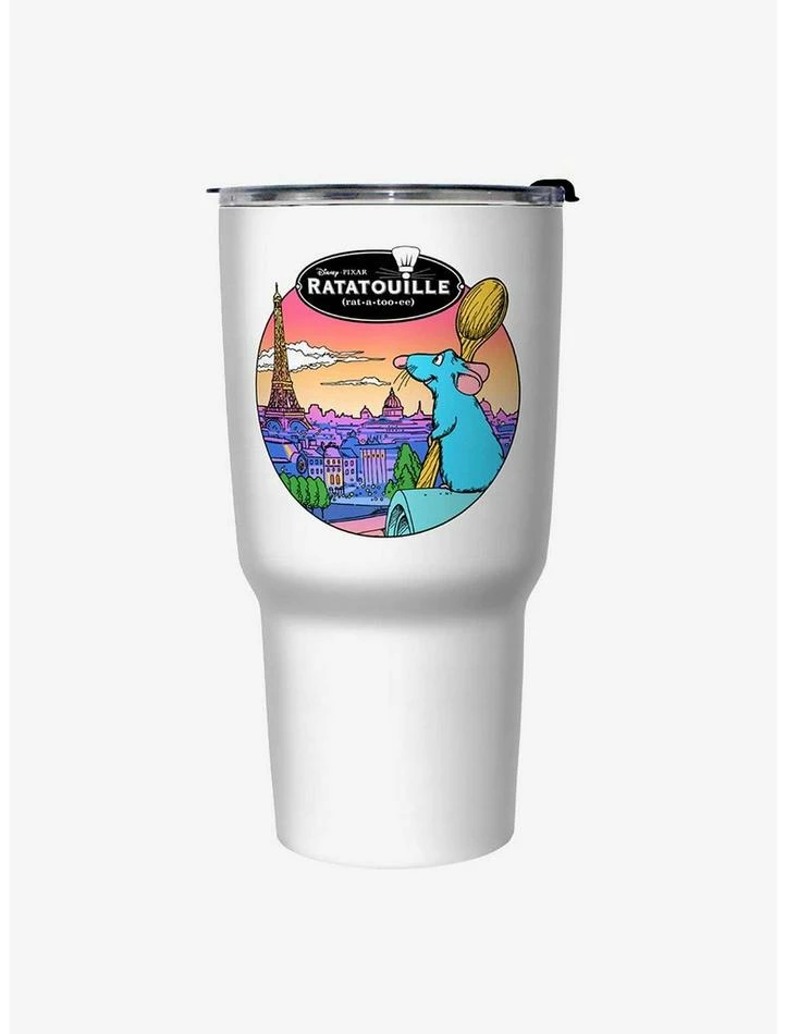 Deals ๐งจ Disney Pixar Ratatouille Le Rat Parisian Travel Mug ๐