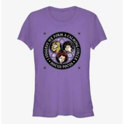 Hot Sale ❤️ Disney Hocus Pocus Calming Circle 👧 Girls T-Shirt 🧨
