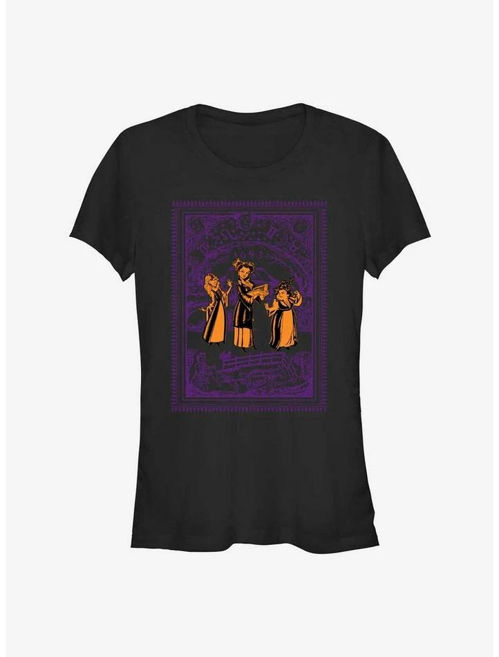 Brand new ⌛ Disney Hocus Pocus Groupshot 👧 Girls T-Shirt ✔️