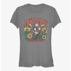 Discount 😀 Disney The Nightmare Before 🔔 Christmas Jack and Sally 👧 Girls T-Shirt ❤️