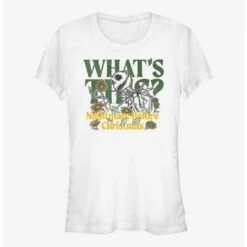 Best Pirce 🥰 Disney The Nightmare Before 🎁 Christmas What's This 👧 Girls T-Shirt 😍