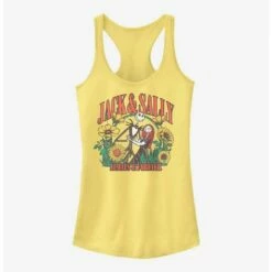 Top 10 🥰 Disney The Nightmare Before 🎄 Christmas Jack and Sally 👧 Girls Tank 🔔