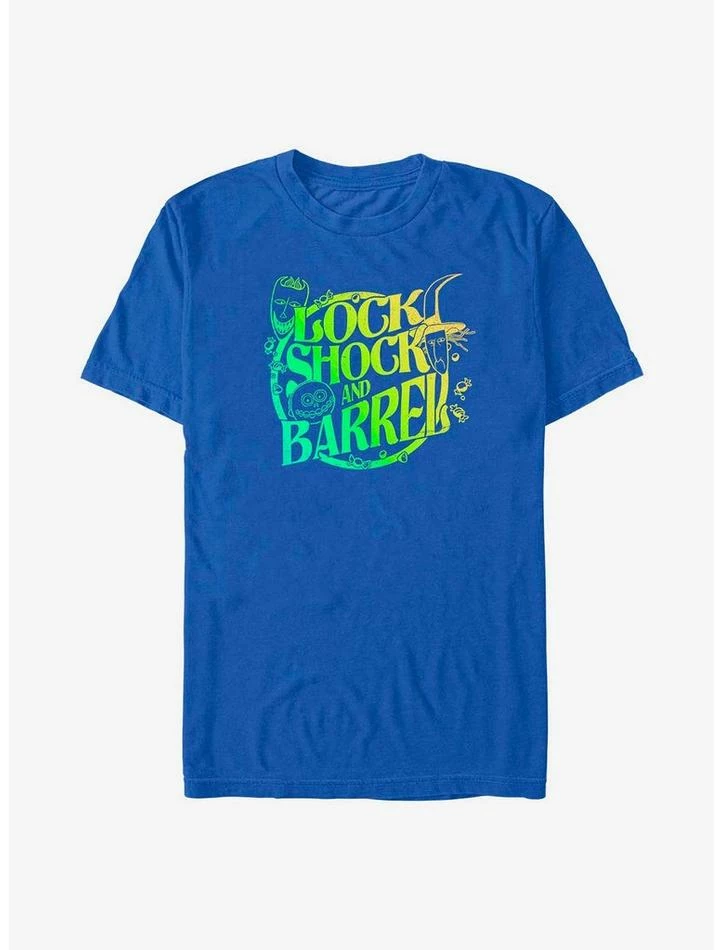 Top 10 🤩 Disney The Nightmare Before 🔔 Christmas Lock Shock and Barrel T-Shirt ❤️