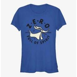 Hot Sale 🎉 Disney The Nightmare Before 🎅 Christmas Zero Full of Spirit 👧 Girls T-Shirt 😉