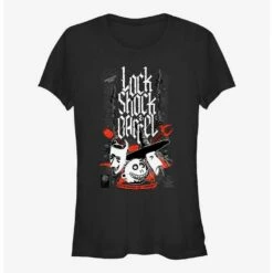 Top 10 🤩 Disney The Nightmare Before 🎄 Christmas Lock Shock and Barrel 👧 Girls T-Shirt 😀