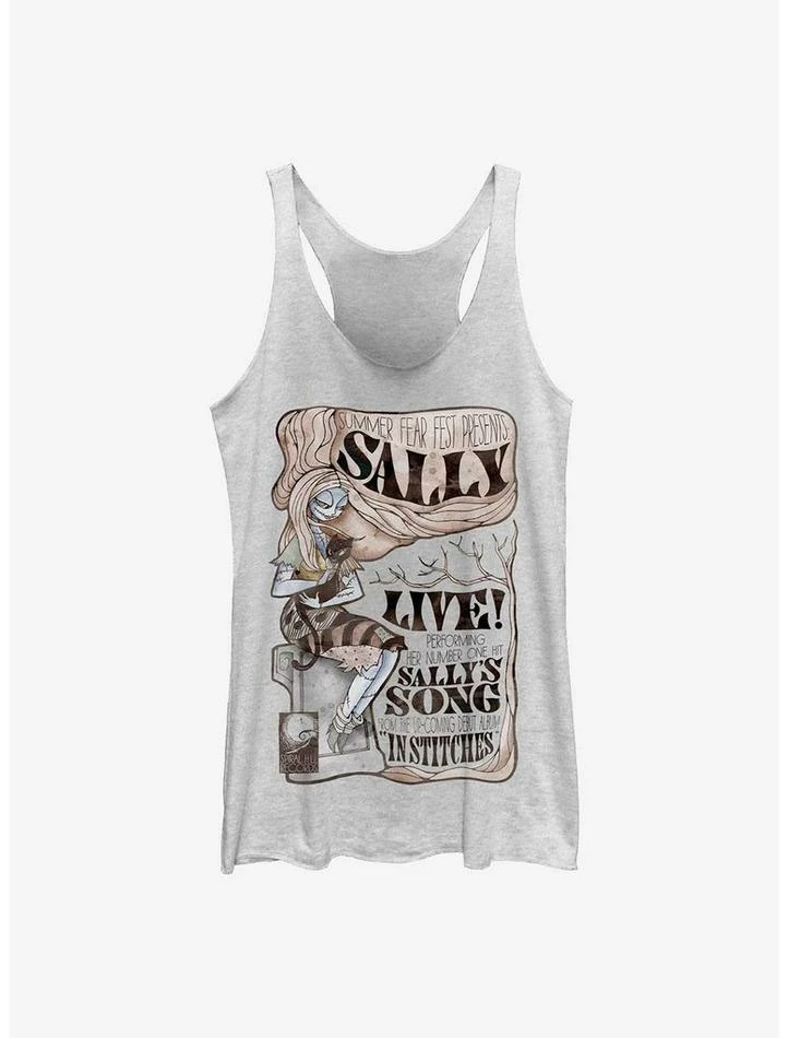 Cheapest 👍 Disney The Nightmare Before ❄ Christmas ☀️ Summer Fear Fest Sally 👧 Girls Tank ✔️