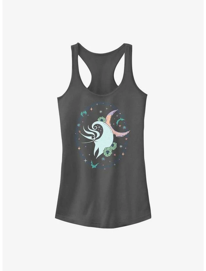 Flash Sale 🛒 The Nightmare Before ❄ Christmas Zero Stars And Flowers 👧 Girls Tank Top 🤩