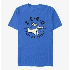 Wholesale 🛒 Disney The Nightmare Before 🎁 Christmas Zero Full of Spirit T-Shirt 😉