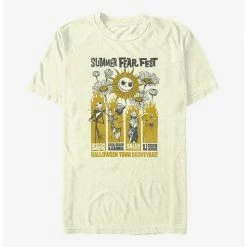 Deals 🛒 Disney The Nightmare Before 🎅 Christmas 🌞 Summer Fear Fest Poster T-Shirt ❤️