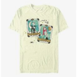 Discount 🎉 Disney The Nightmare Before 🎄 Christmas Jack and Sally Tarot Cards T-Shirt ⭐