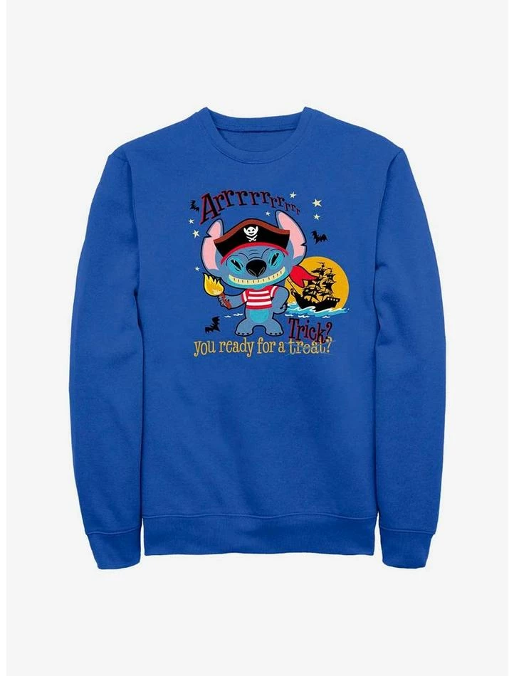 Best reviews of ❤️ Disney Lilo & Stitch Pirate Stitch Sweatshirt 🎉