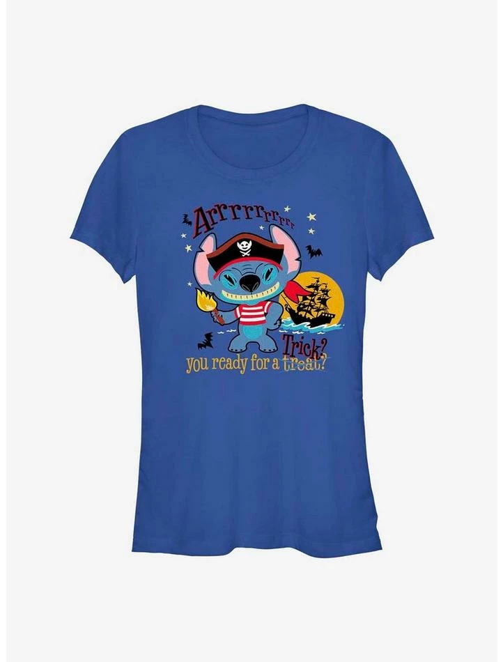 Cheap ๐งจ Disney Lilo & Stitch Pirate Stitch ๐ง Girls T-Shirt ๐ฅ