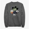 Brand new ✨ Disney Mickey Mouse 🧛 Halloween Heads Sweatshirt ⭐