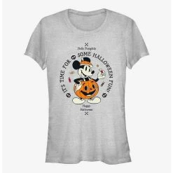 Coupon 👏 Disney Mickey Mouse Pumpkin Mickey 👧 Girls T-Shirt 🌟