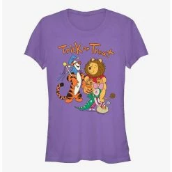 Best Pirce 😍 Disney Winnie The Pooh Trick or Treat 👧 Girls T-Shirt ✨