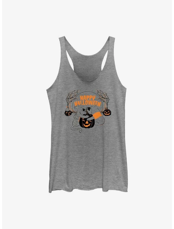 New 🎁 Disney Winnie The Pooh 💀 Halloween Friends 👧 Girls Tank ✨
