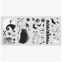 Deals 🥰 Disney Nightmare Before 🎁 Christmas Jack and Sally Peel & Stick Wall Decals 🌟