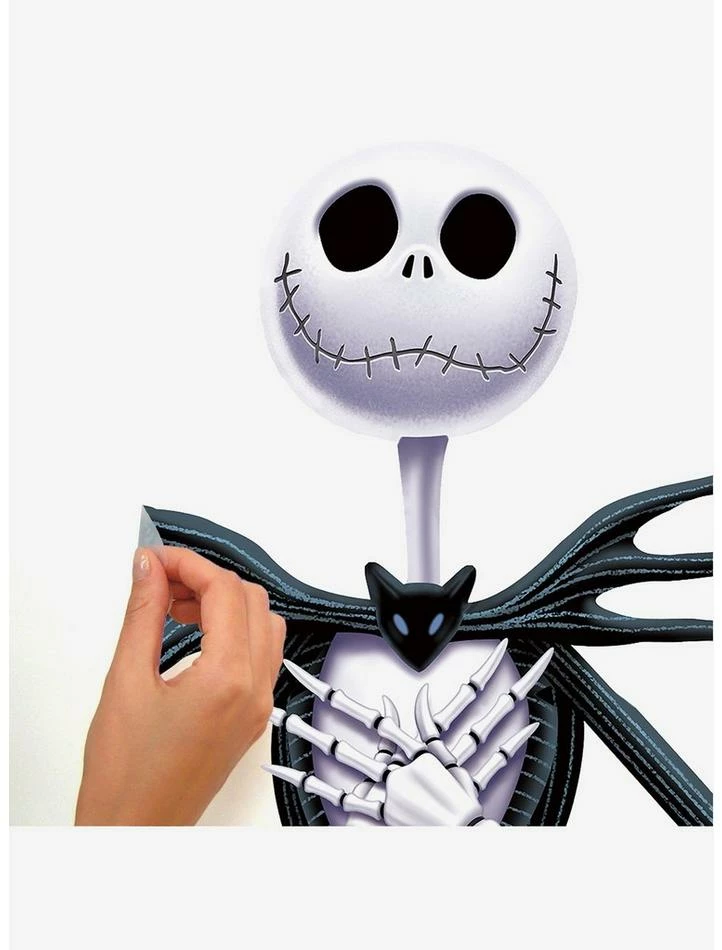 Best deal ✨ Disney Nightmare Before 🎄 Christmas Jack Peel & Stick Giant Wall Decals ❤️ - Image 4