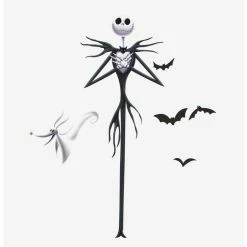 Best deal ✨ Disney Nightmare Before 🎄 Christmas Jack Peel & Stick Giant Wall Decals ❤️