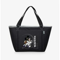 Hot Sale ⭐ Disney Mickey Mouse NFL Baltimore Ravens Tote Cooler Bag 😀