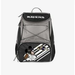 Promo 🌟 Disney Mickey Mouse NFL Baltimore Ravens Cooler 🎒 Backpack 🔔