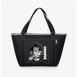 Best Sale ❤️ Disney Mickey Mouse NFL Las Vegas Raiders Tote Cooler Bag 🎁