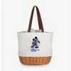 Wholesale ⌛ Disney Mickey Mouse NFL Los Angeles Rams Canvas Willow Basket Tote 💯