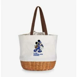 Wholesale โ Disney Mickey Mouse NFL Los Angeles Rams Canvas Willow Basket Tote ๐ฏ