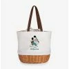 Top 10 🎉 Disney Mickey Mouse NFL Miami Dolphins Canvas Willow Basket Tote 🧨