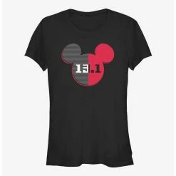 Best reviews of 🥰 Disney Mickey Mouse 13.1 Half Marathon Ears 👧 Girls T-Shirt 👍