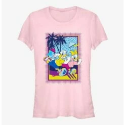 Coupon 😀 Disney Mickey Mouse Duck and Run 👧 Girls T-Shirt 🛒