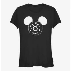 Best Pirce 🌟 Disney Mickey Mouse Zodiac Taurus 👧 Girls T-Shirt ⭐
